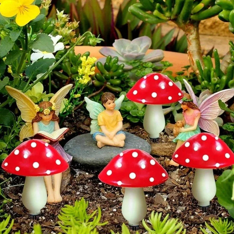 MoonlitMushrooms Zonne-energie Tuinverlichting
