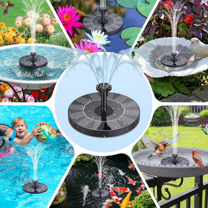 Zonnefonteinpomp Drijvend Vijver Waterelement Zomer 2026 Milieuvriendelijke Tuin Decoratie