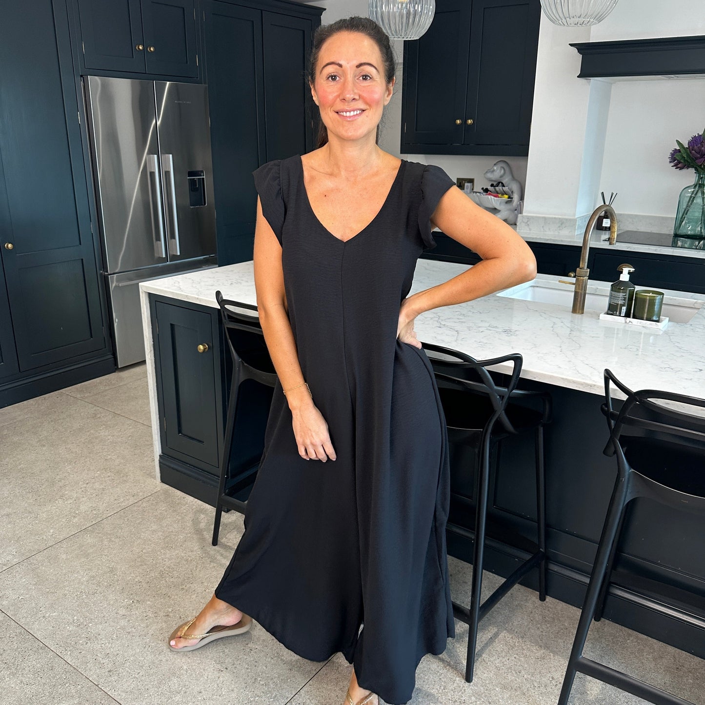 RucheChique Jumpsuit | Stijlvol comfort zonder moeite