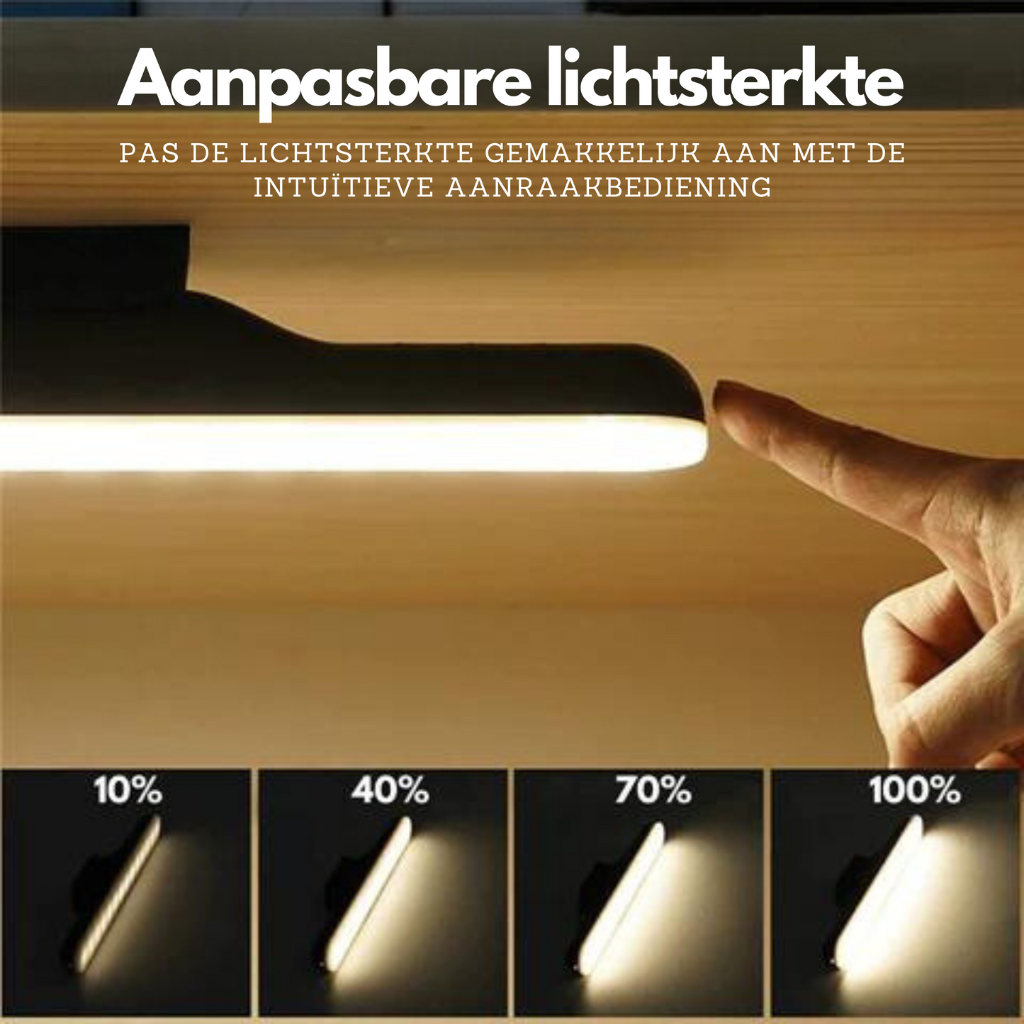 TouchBright | Oplaadbare Led bar