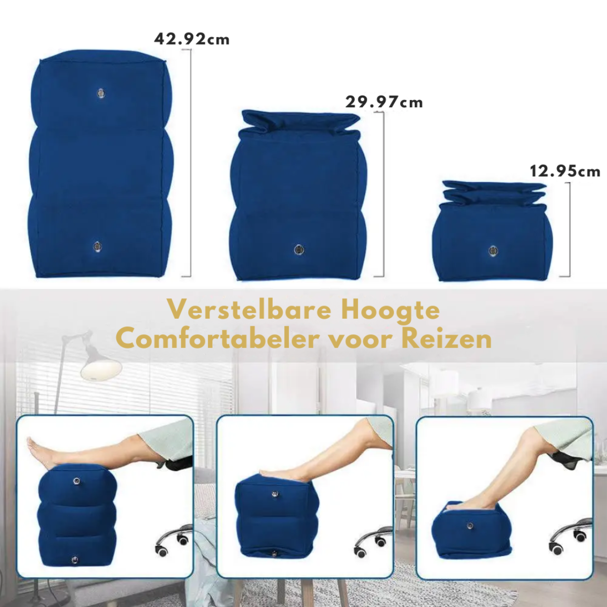 AirFootRest Voetensteun Kussen