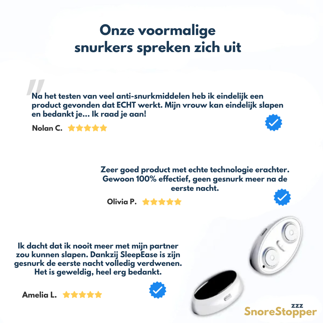 SnoreStopper Pleister