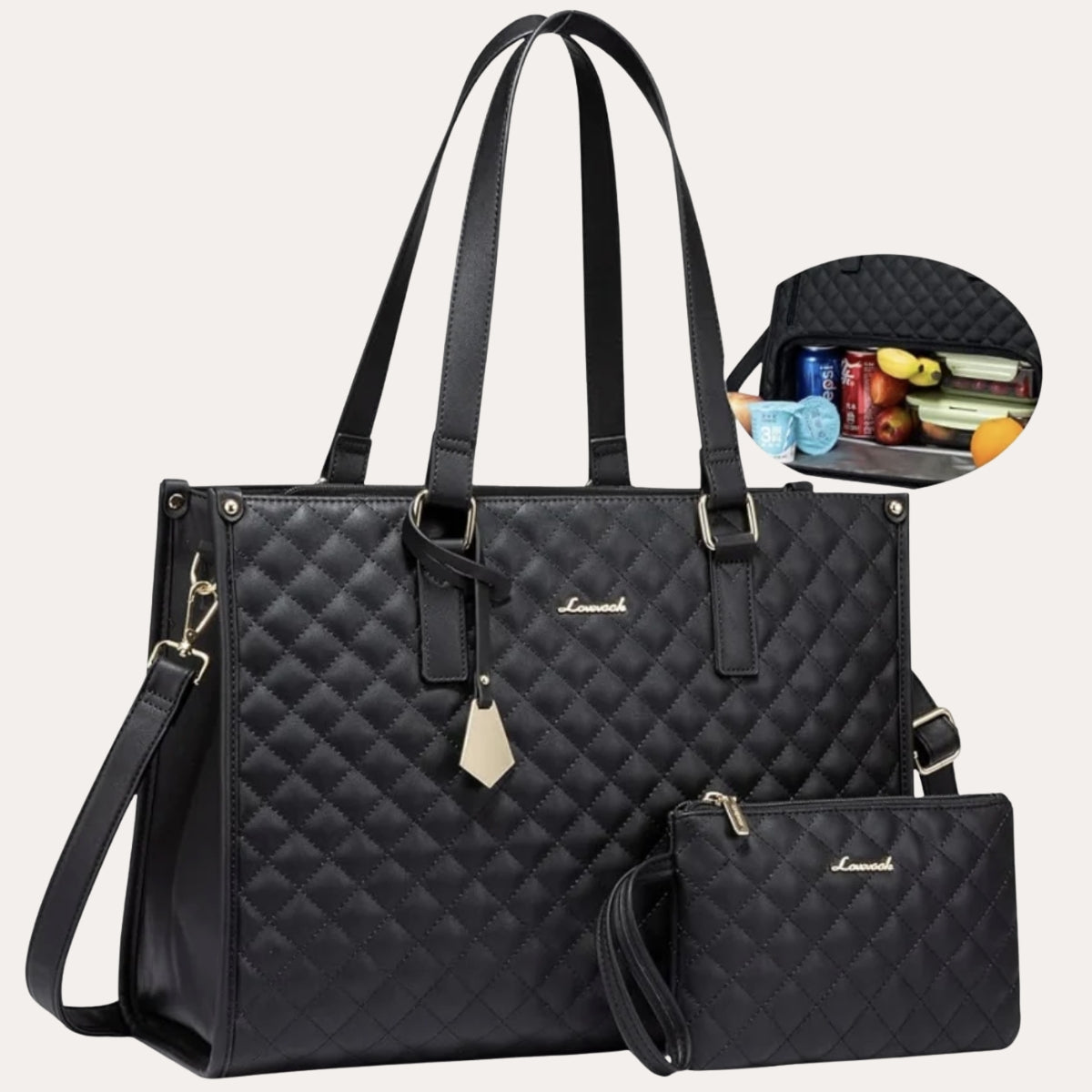LuxeLuncher – De stijlvolle lunchtas + gratis pouch