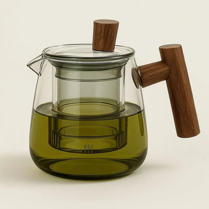 Carly Borosilicaat Glazen Theepot