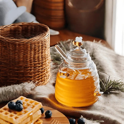 BuzzyBee Glazen Honingpot