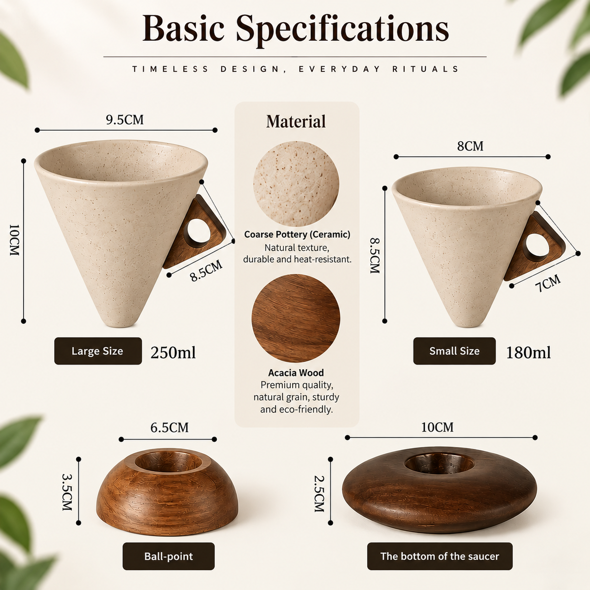 Kōhii™ – Artisan Koffiekop Set