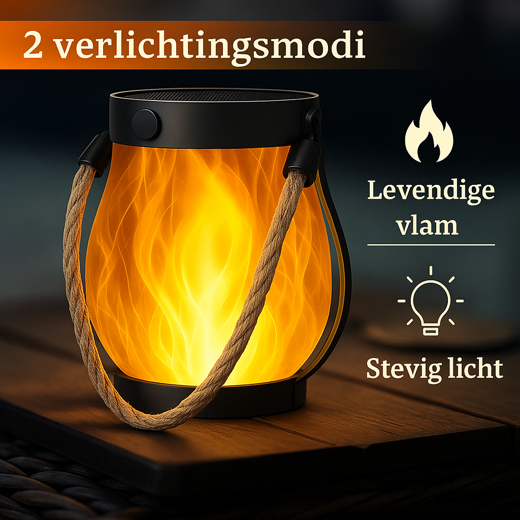Solar Vlam Lantaarn Lamp