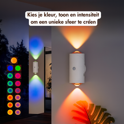 Moderne RGB Wandlamp