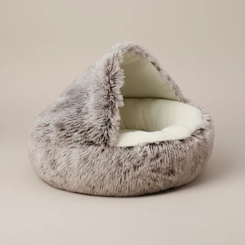 CozyCave - Zachte Pluche Huisdierbed