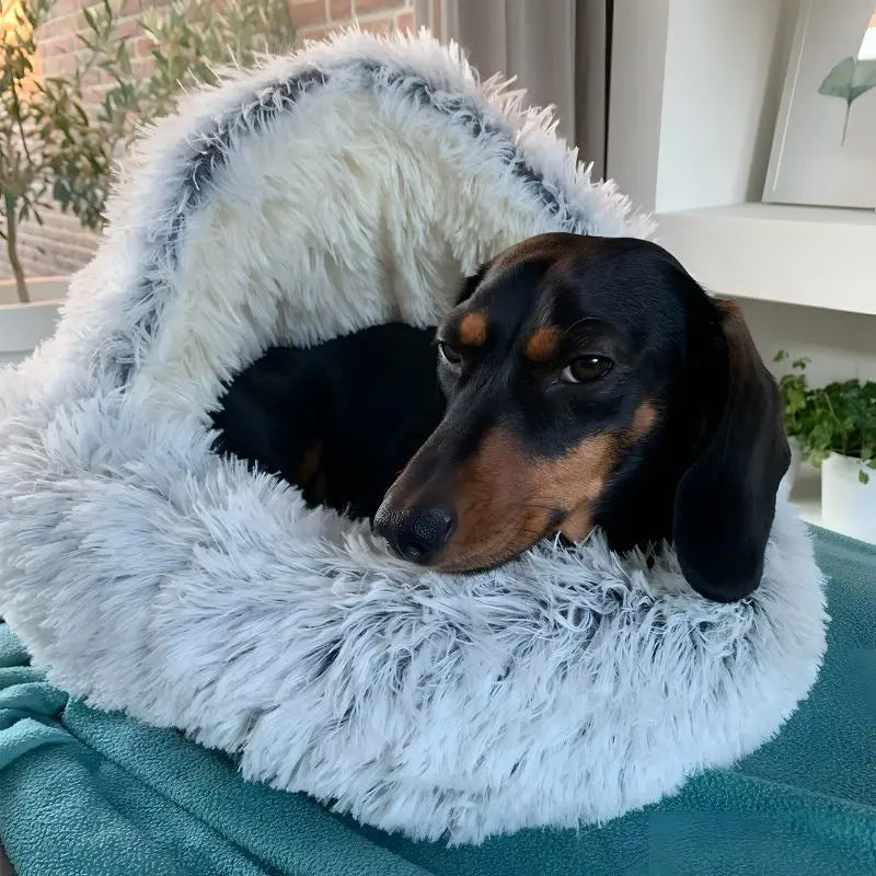 CozyCave - Zachte Pluche Huisdierbed