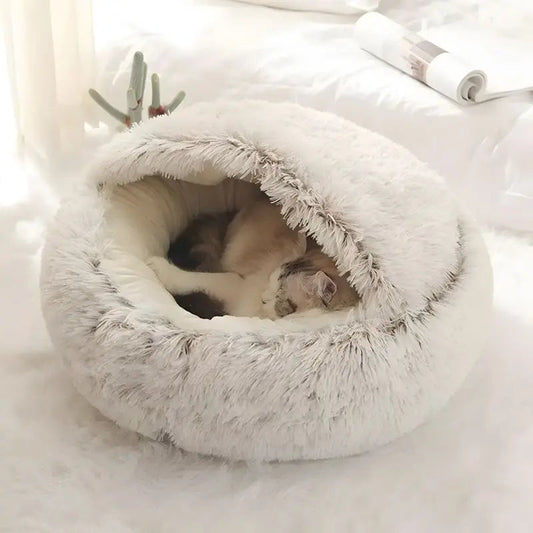 CozyCave - Zachte Pluche Huisdierbed