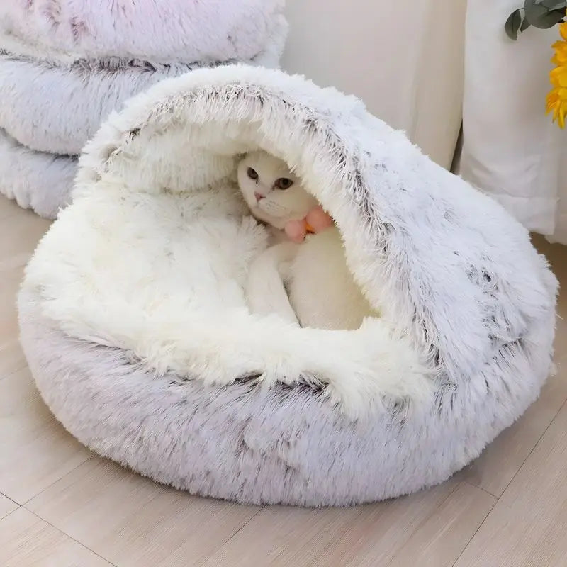 CozyCave - Zachte Pluche Huisdierbed