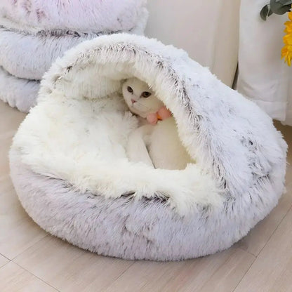 CozyCave - Zachte Pluche Huisdierbed