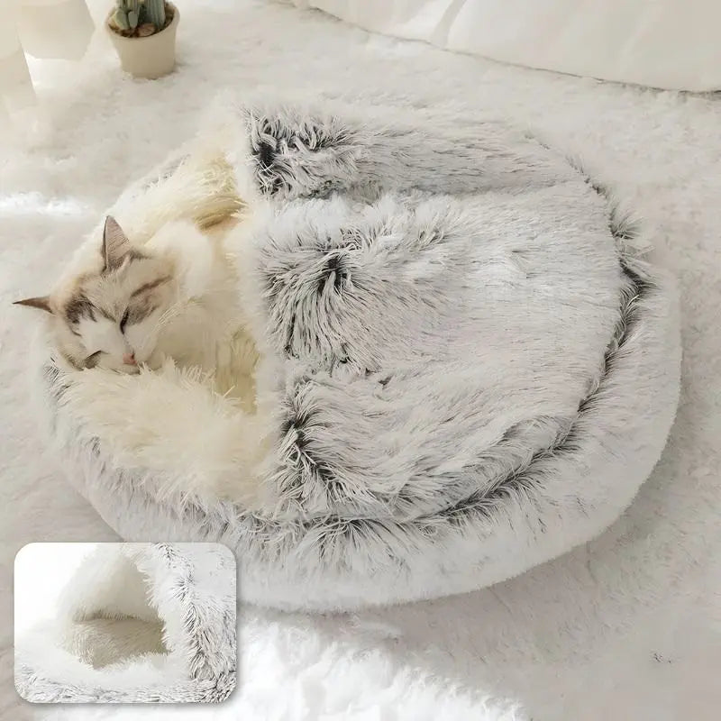 CozyCave - Zachte Pluche Huisdierbed