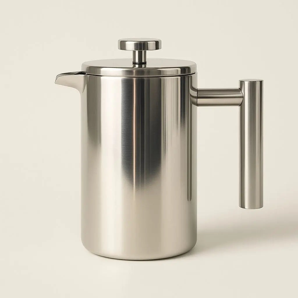 Logan RVS French Press – Dubbelwandige Koffiemaker