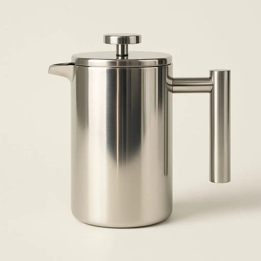 Logan RVS French Press – Dubbelwandige Koffiemaker