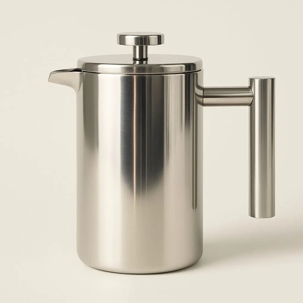 Logan RVS French Press – Dubbelwandige Koffiemaker