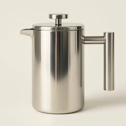 Logan RVS French Press – Dubbelwandige Koffiemaker