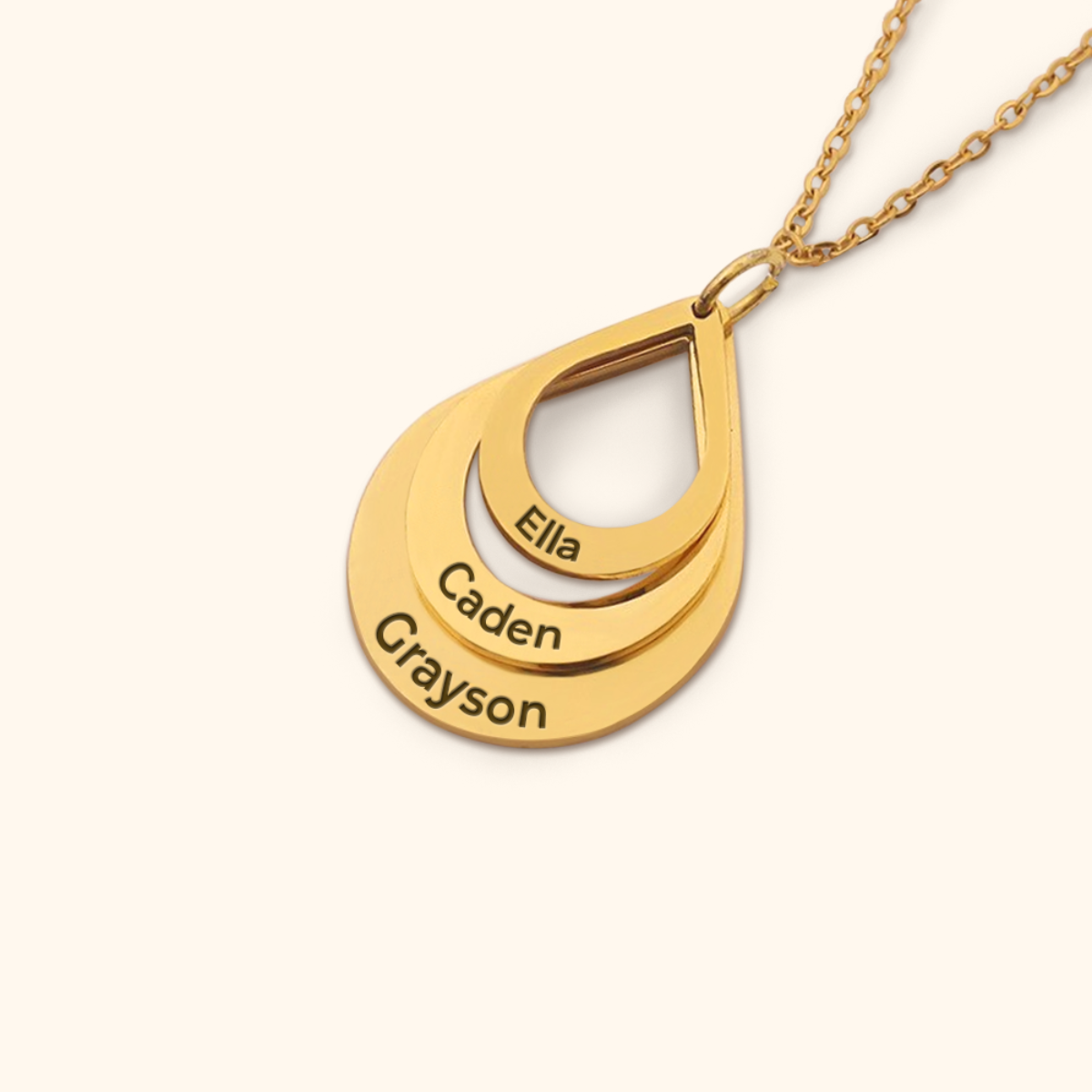 CustomFam Ketting | Gepersonaliseerde Familie Sieraden