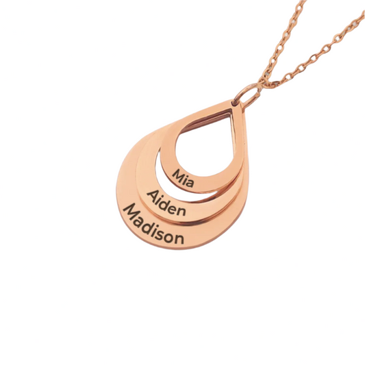 CustomFam Ketting | Gepersonaliseerde Familie Sieraden