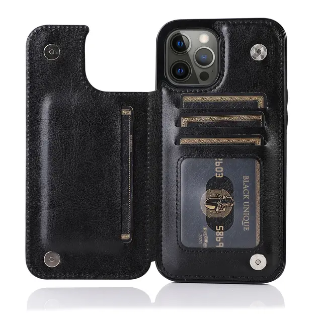 SleekSafe PU Wallet Case