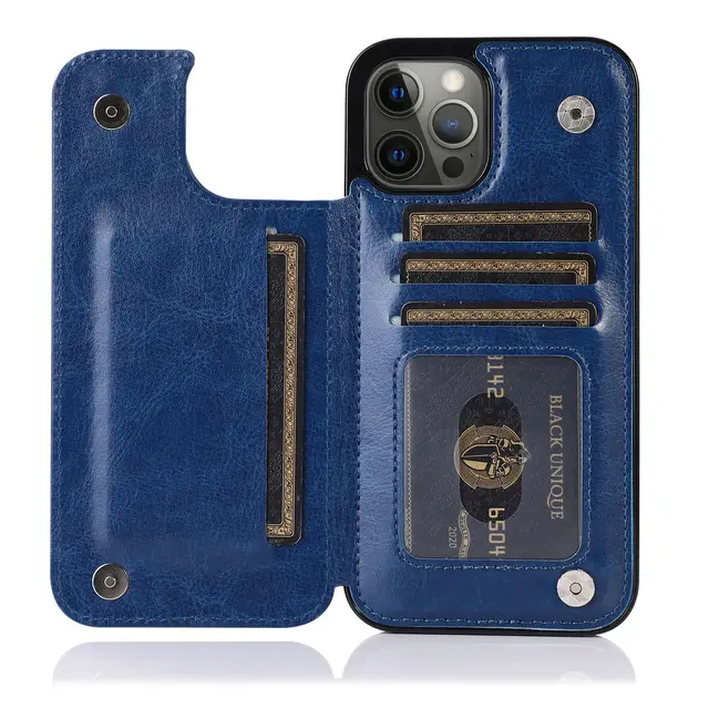 SleekSafe PU Wallet Case