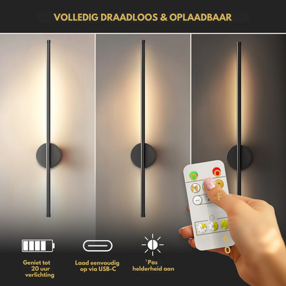 StickLight Draadloze Wandlamp