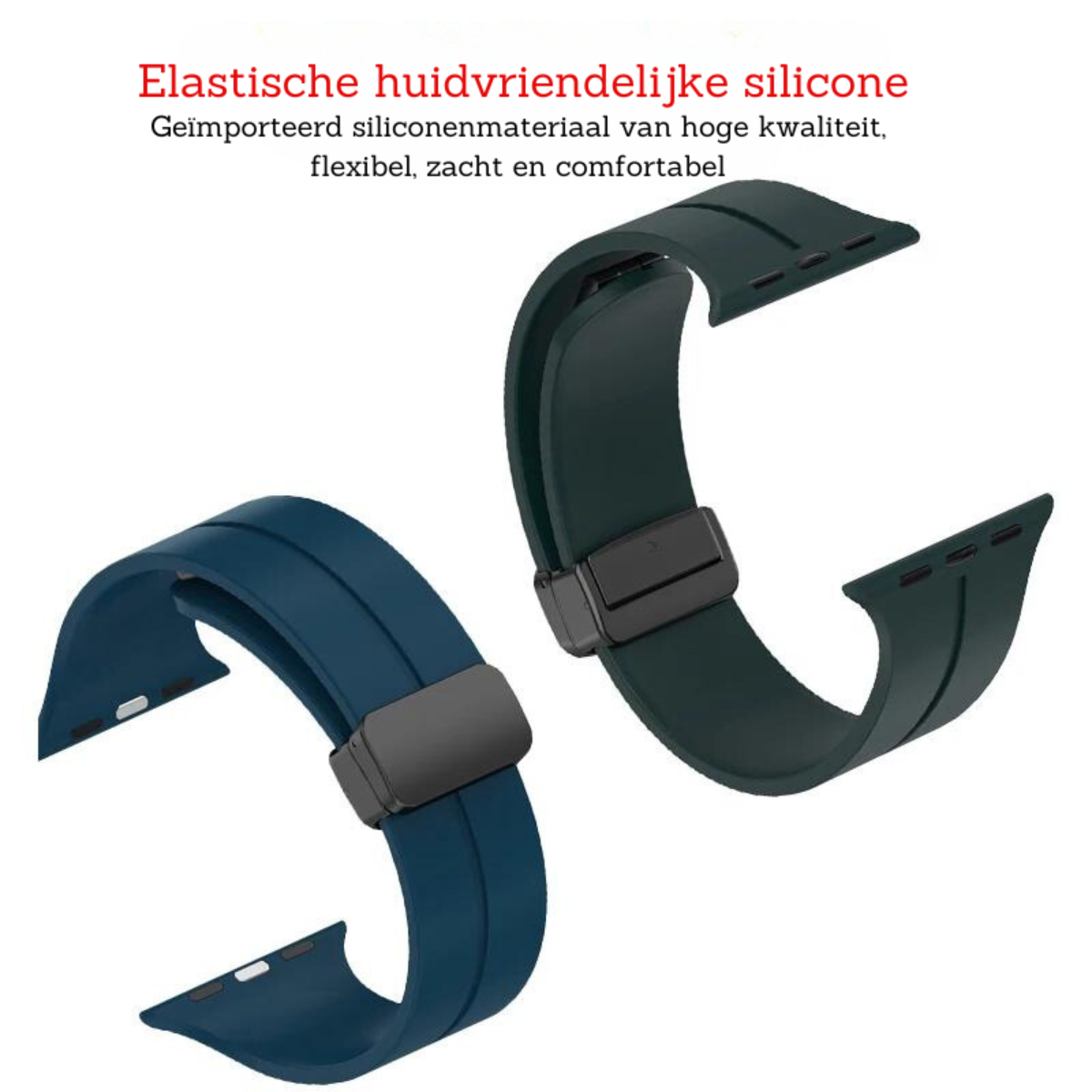 FlexiBand | Comfortabele Magnetische AppleWatch band | 2+1 GRATIS