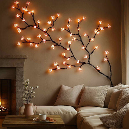 Kersenbloesem LED Wandlamp