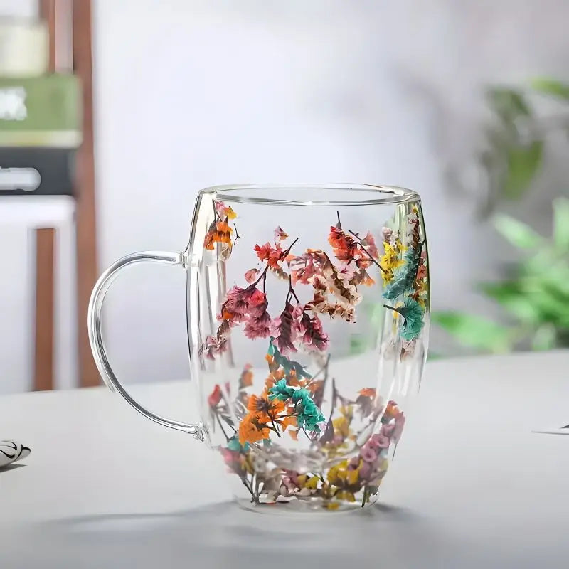 FloralGlow Glas - Mok