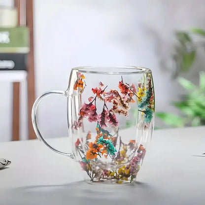 FloralGlow Glas - Mok