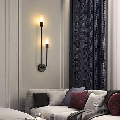 Moderne Messing LED Wandlamp - Minimalistische Design Wandlamp