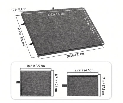 Draagbare Puzzelmat met 6 Lades