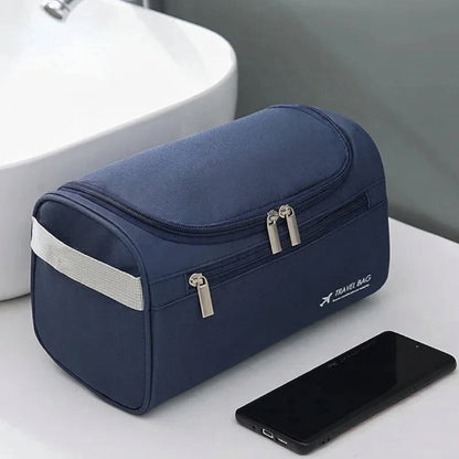 Hangende Toilettas voor Heren & Dames - Luxe PU-Lederen Dopp Kit
