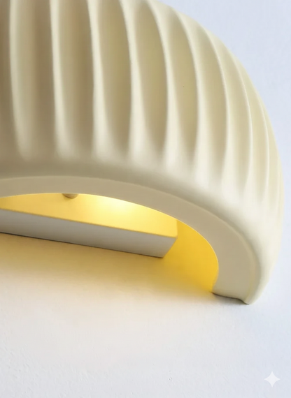 Minimalistische Terracotta Wandlamp