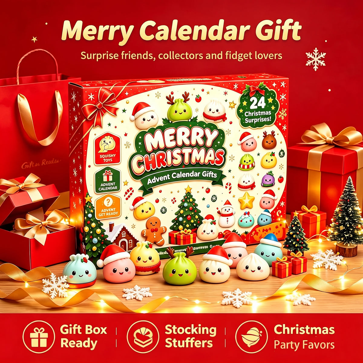 2026 Dumpling Squishy Adventskalender