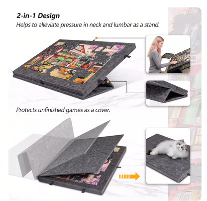 Draagbare Puzzelmat met 6 Lades