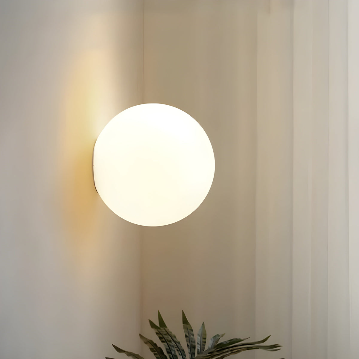 Moderne Frosted Glas Wandlamp