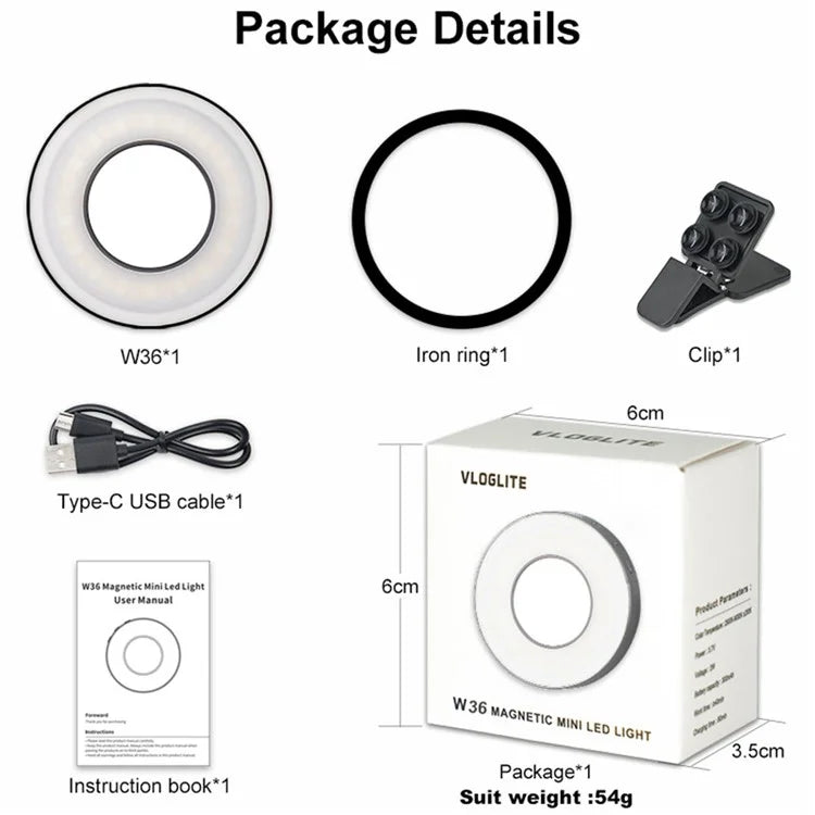 GlowRing™ - Magnetische Telefoonlamp