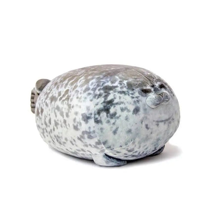Boze Blob Zeehond Kussen 3D Pluche Speelgoed voor Kinderen, 20CM Schattig Zeeleeuw Cadeau