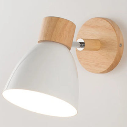 Scandinavische Houten Wandlamp