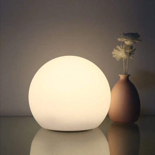 LumiGlobe – Draadloze LED Tafellamp met 16 Kleuren voor Sfeervolle Verlichting