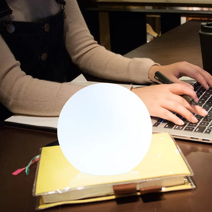 LumiGlobe – Draadloze LED Tafellamp met 16 Kleuren voor Sfeervolle Verlichting