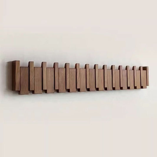 PIANOWOOD – Handgemaakte Wandkapstok in Piano-stijl