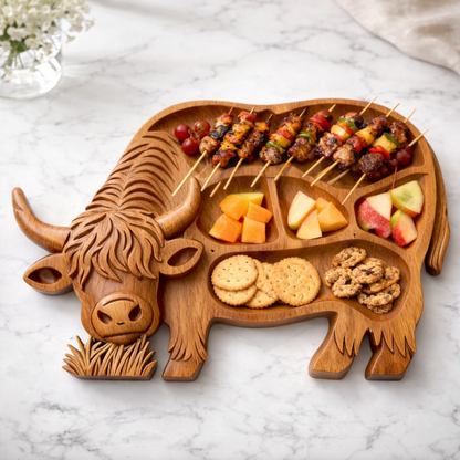 Highland Feast™ - Rustieke Koe Charcuterie Plank