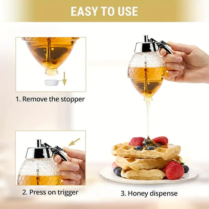 HoneyGlide™ - Kristallen Honingdispenser