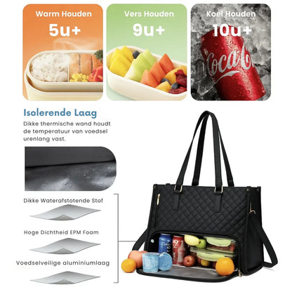 LuxeLuncher – De stijlvolle lunchtas + gratis pouch