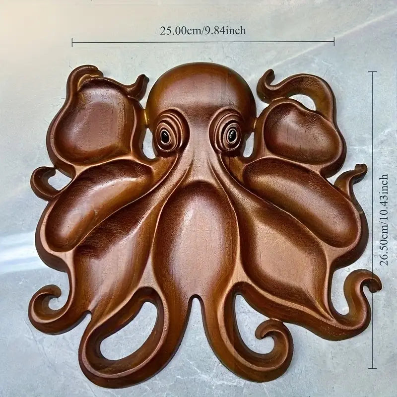 KrakenBoard™ - Rustieke Octopus Borrelplank