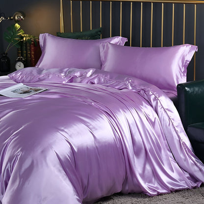 SilkenDream – Luxe Zijde Beddengoedset voor Ultiem Comfort