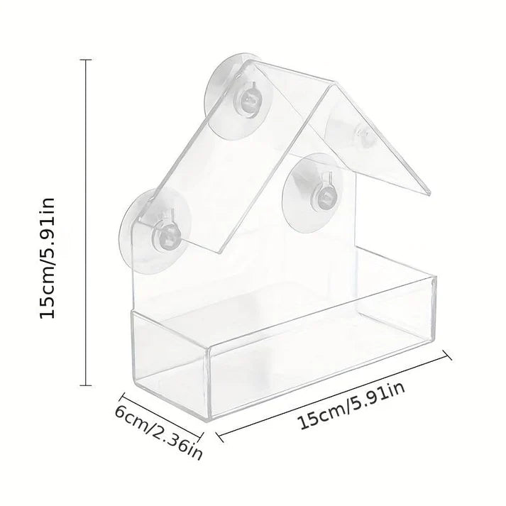 ViewNest | Vogelvoederhuisje voor aan het raam